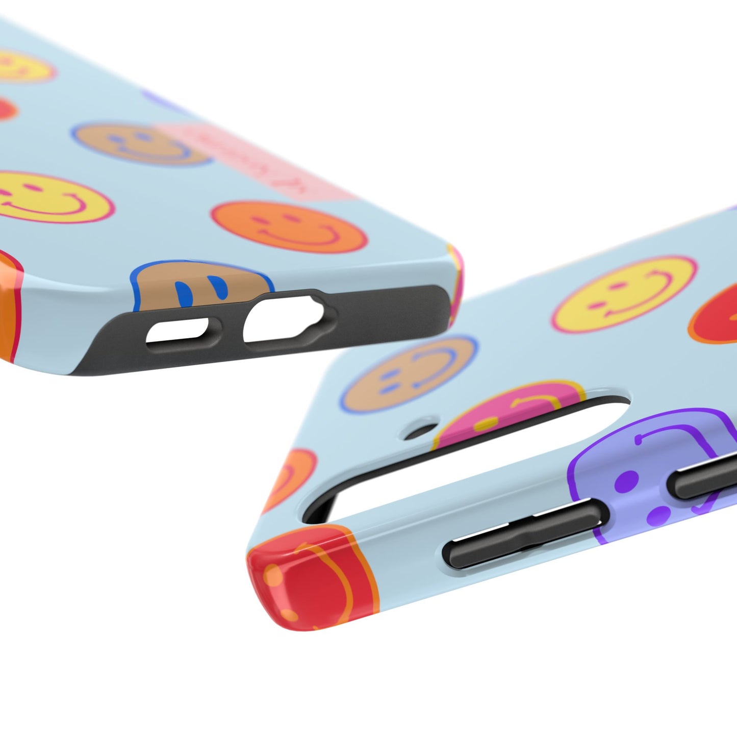 HORIZON BLUE SMILEY, Tough Phone Case