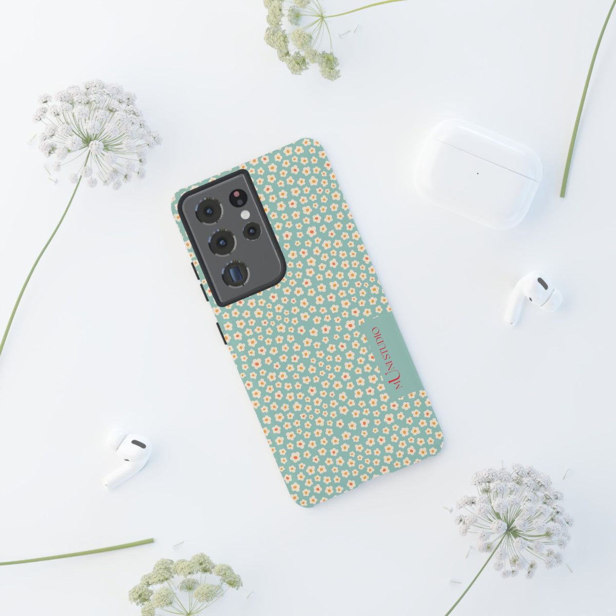 FLOWER MATCHA, Tough Phone Case