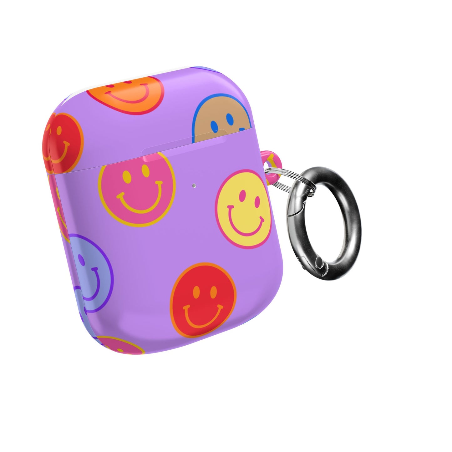 LAVENDER SMILEY AirPod Case