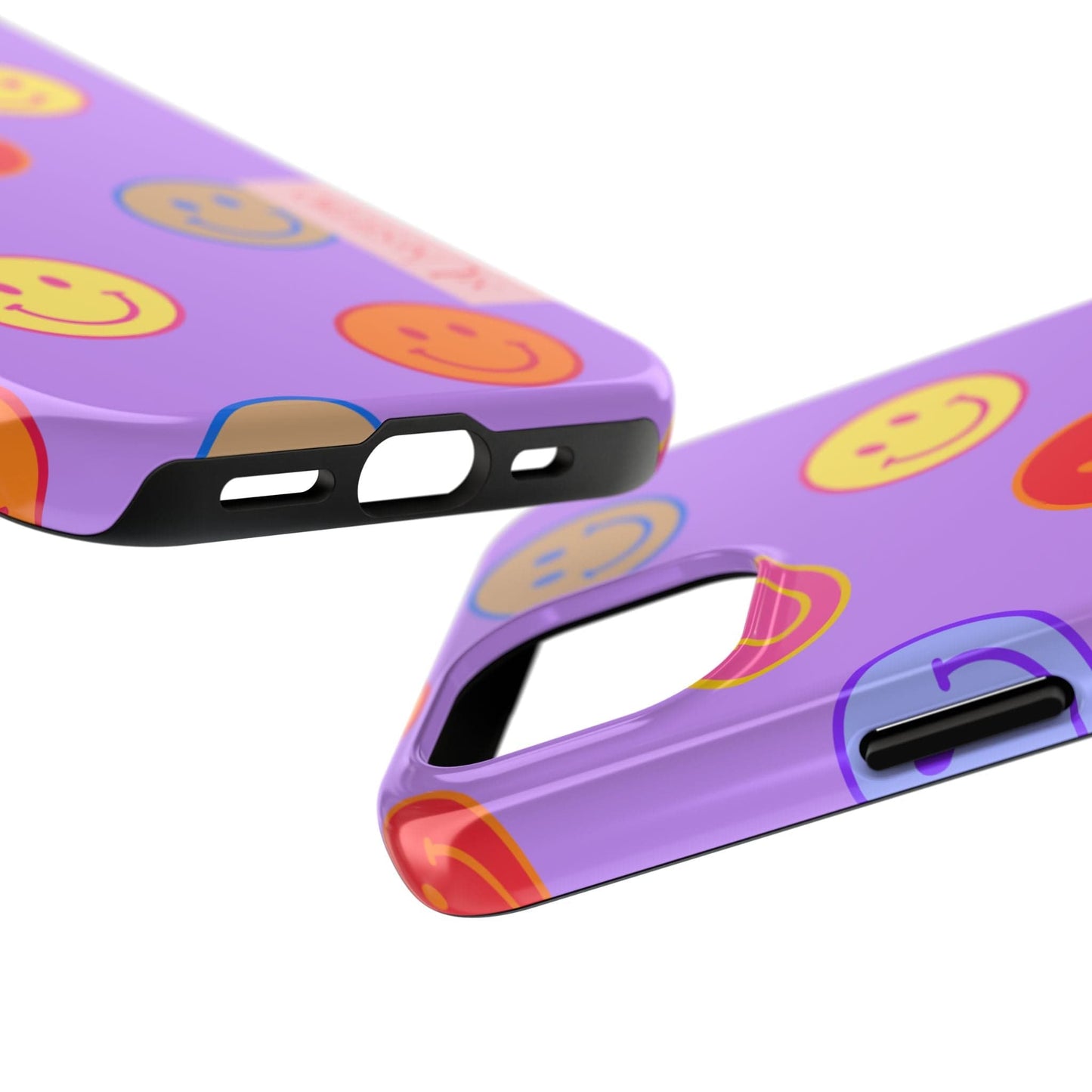 LAVENDER SMILEY, Tough Phone Case
