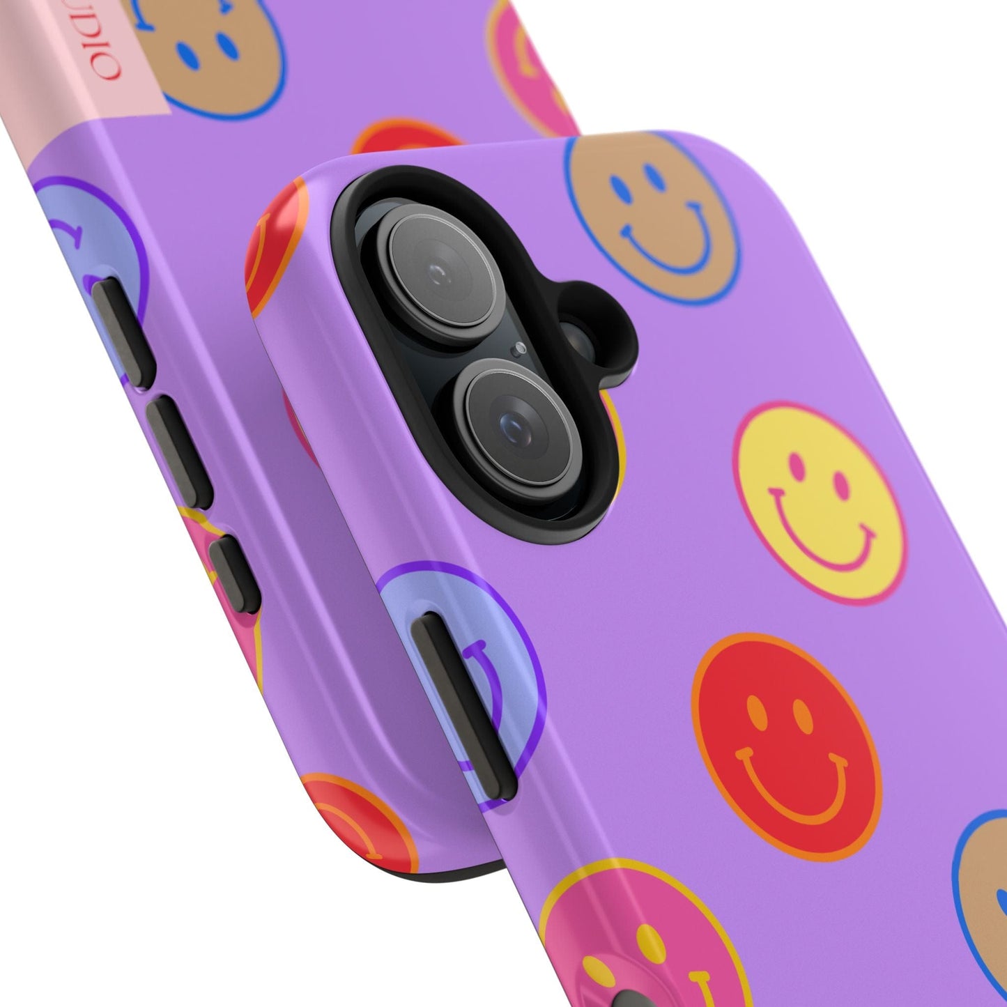 LAVENDER SMILEY, Tough Phone Case
