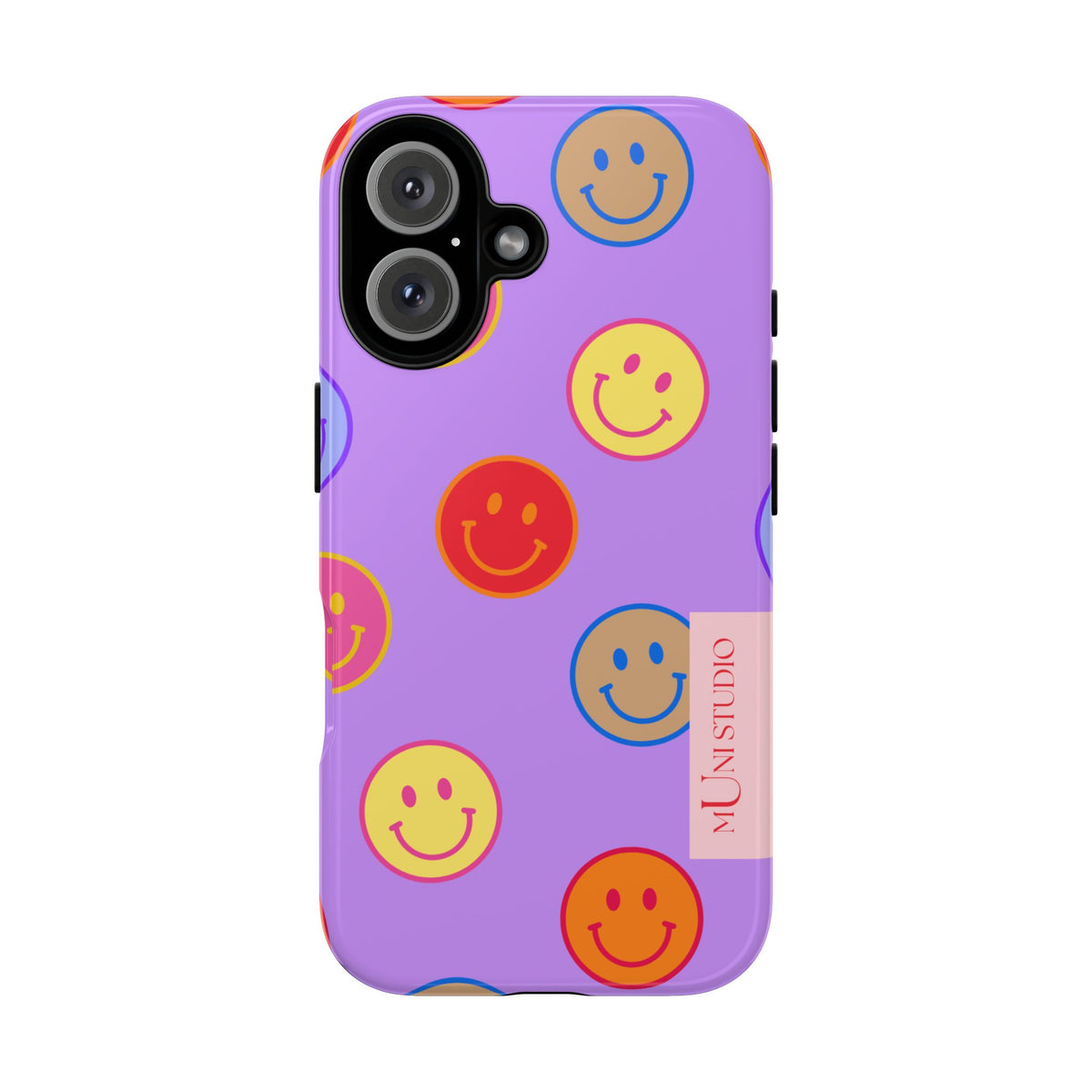 LAVENDER SMILEY, Tough Phone Case