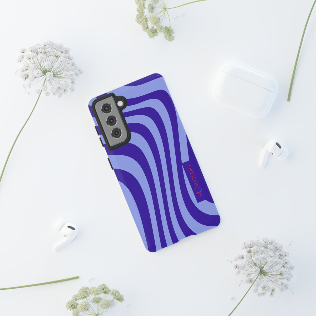 OCEAN SWIRL, Tough Phone Case
