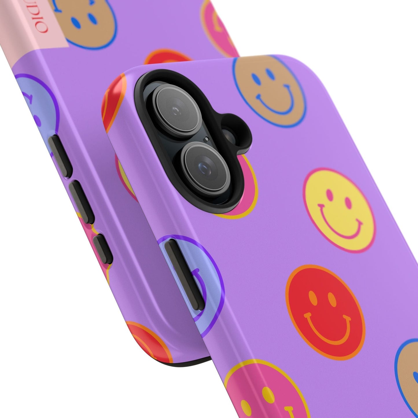 LAVENDER SMILEY, Tough Phone Case