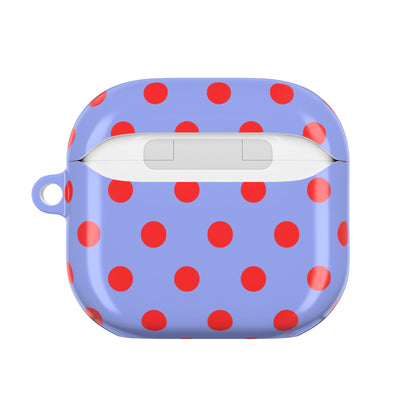 RED POLKA AirPod Case
