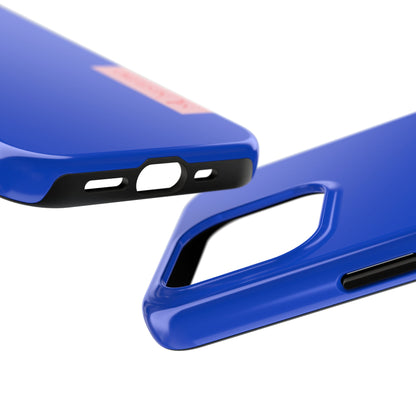 DAZZLING BLUE, Tough Phone Case