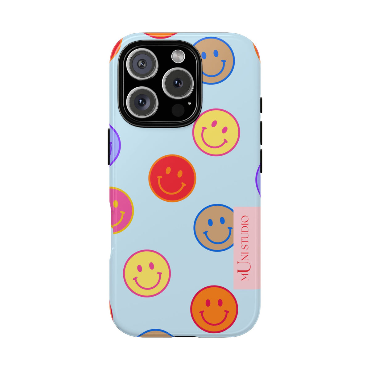 HORIZON BLUE SMILEY, Tough Phone Case