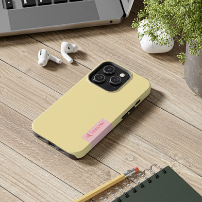 BUTTER YELLOW, Tough Phone Case