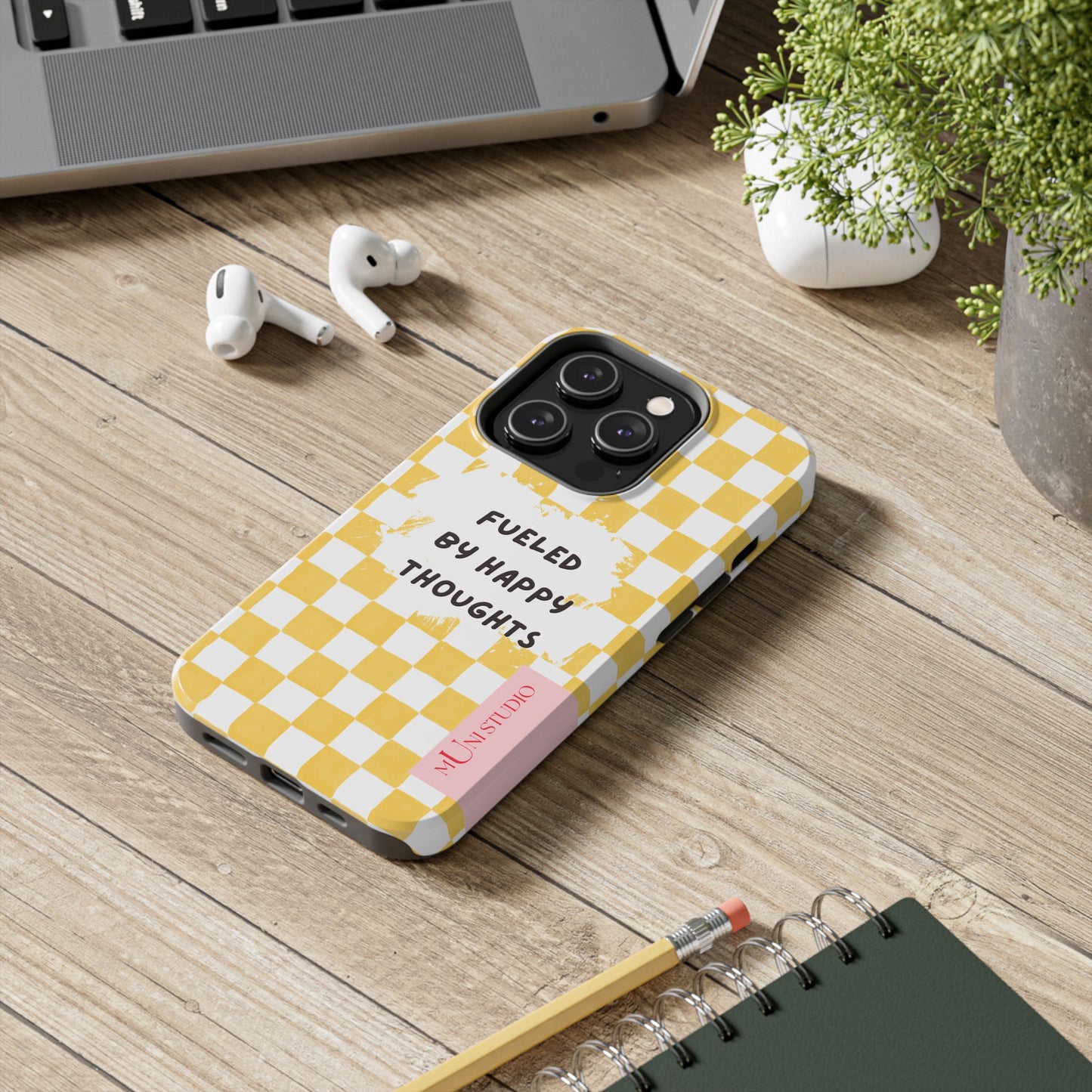 HAPPY, Tough Phone Case