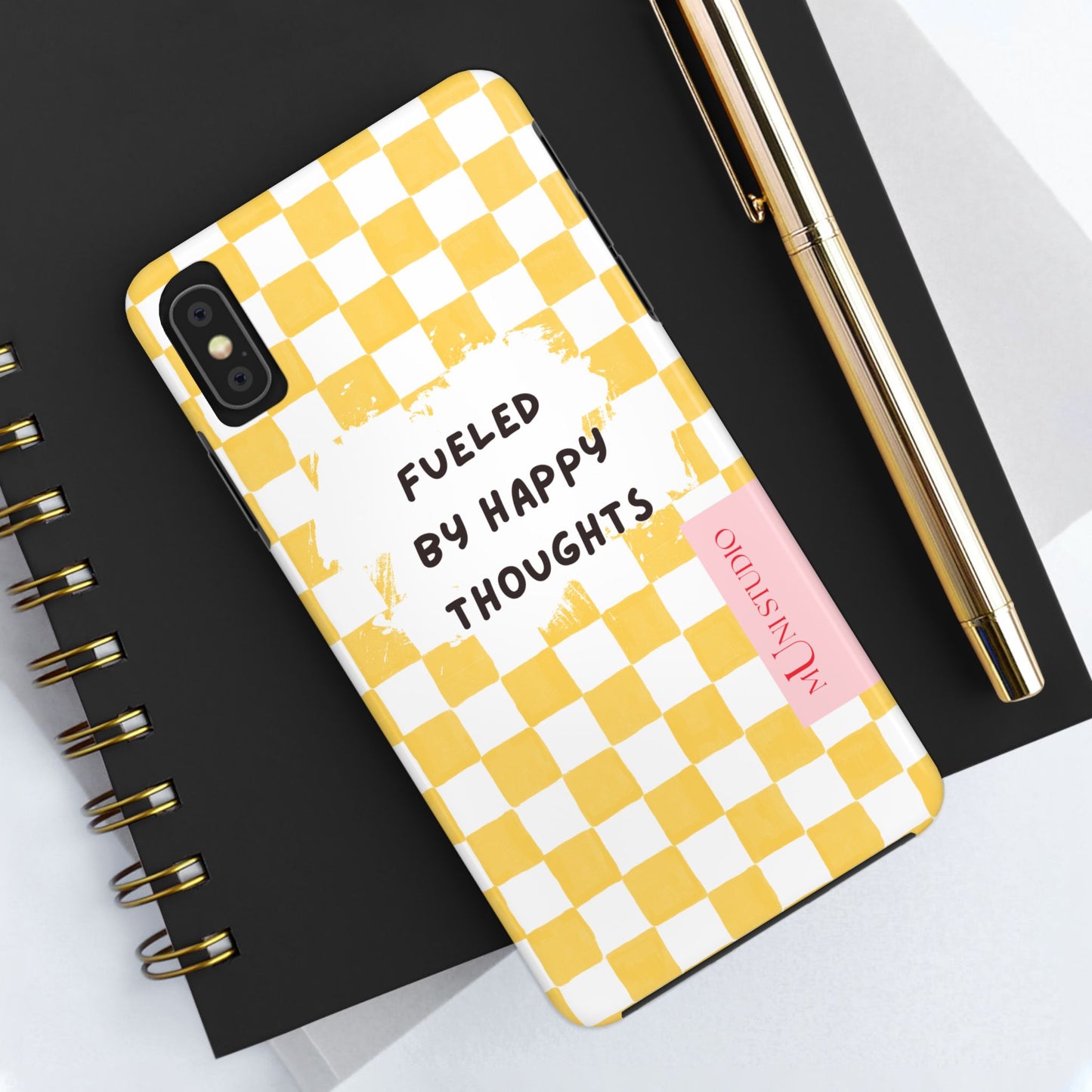 HAPPY, Tough Phone Case