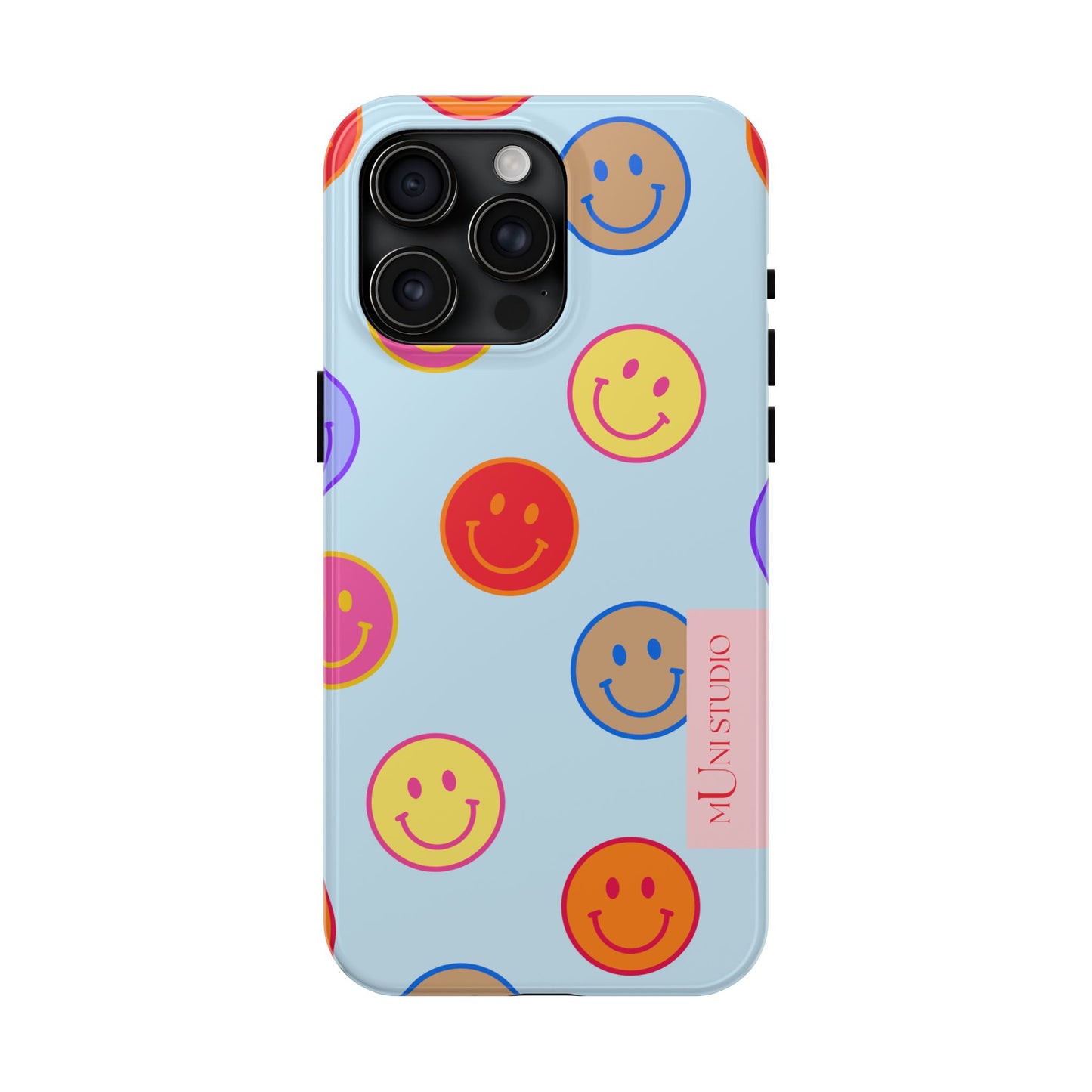 HORIZON BLUE SMILEY, Tough Phone Case