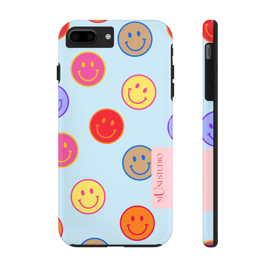 HORIZON BLUE SMILEY, Tough Phone Case