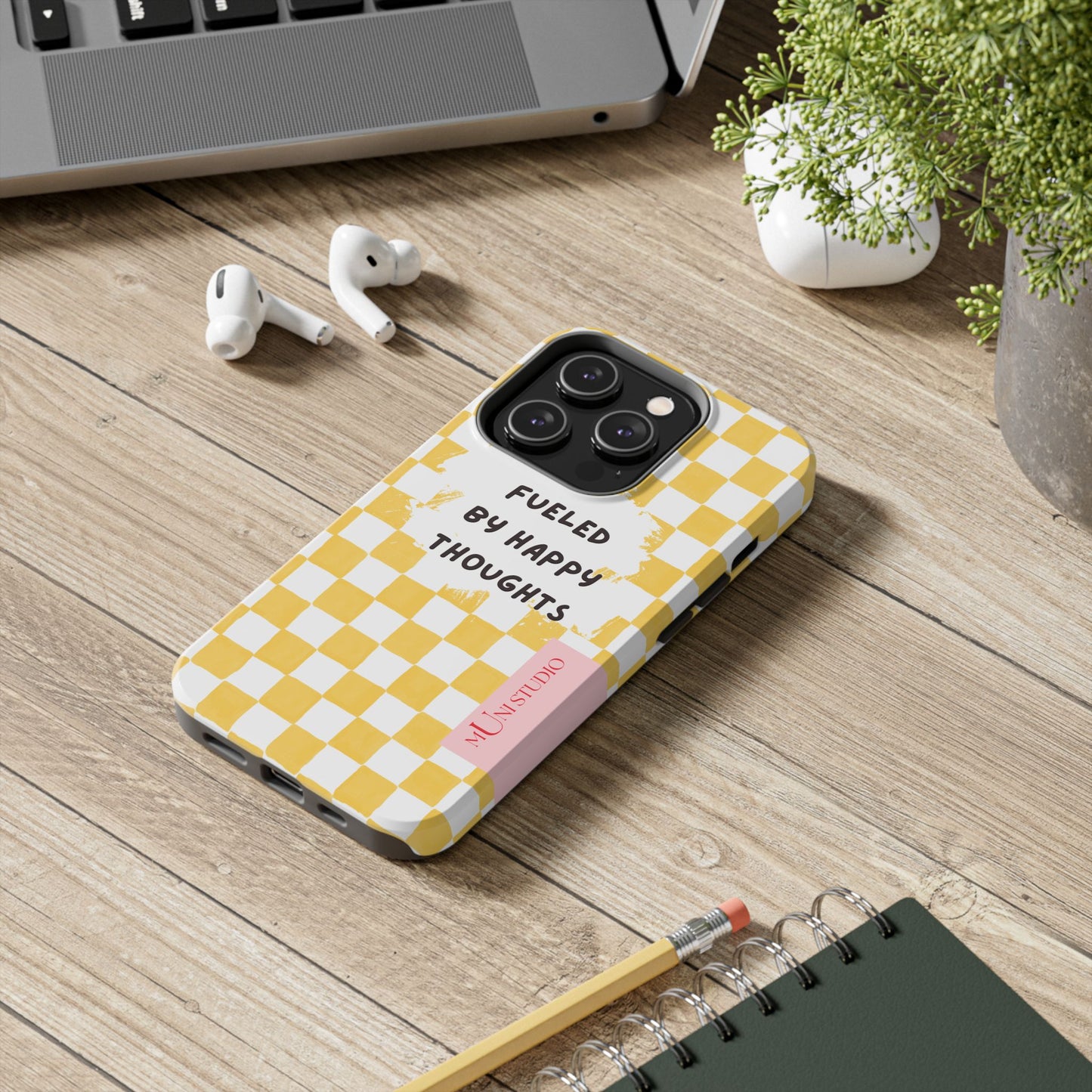 HAPPY, Tough Phone Case