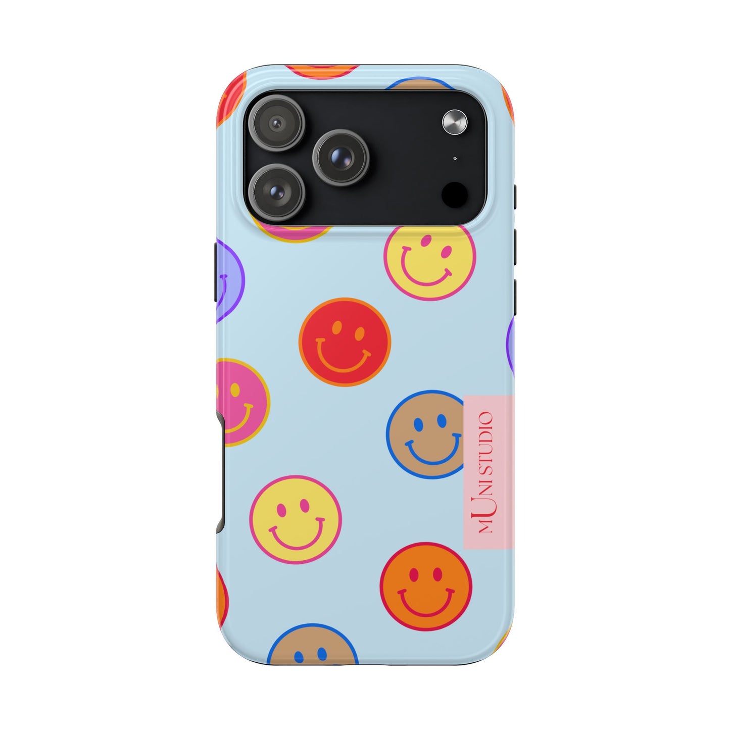 HORIZON BLUE SMILEY, Tough Phone Case