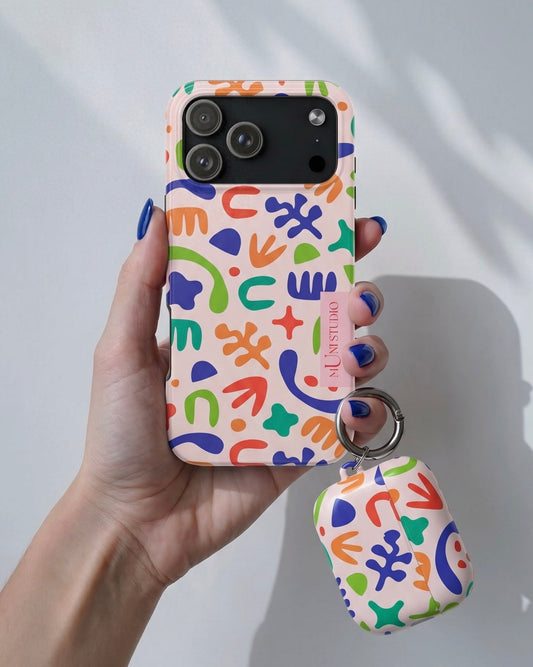 Muni Studio YOGA Tough Phone Case – lifestyle shot