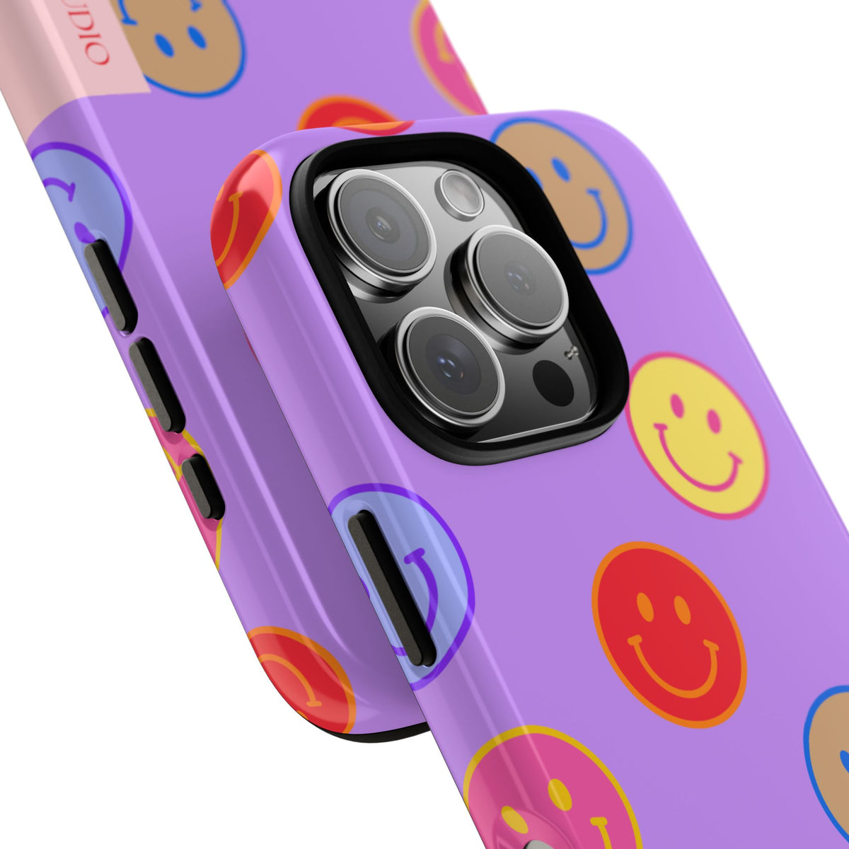 LAVENDER SMILEY, Tough Phone Case