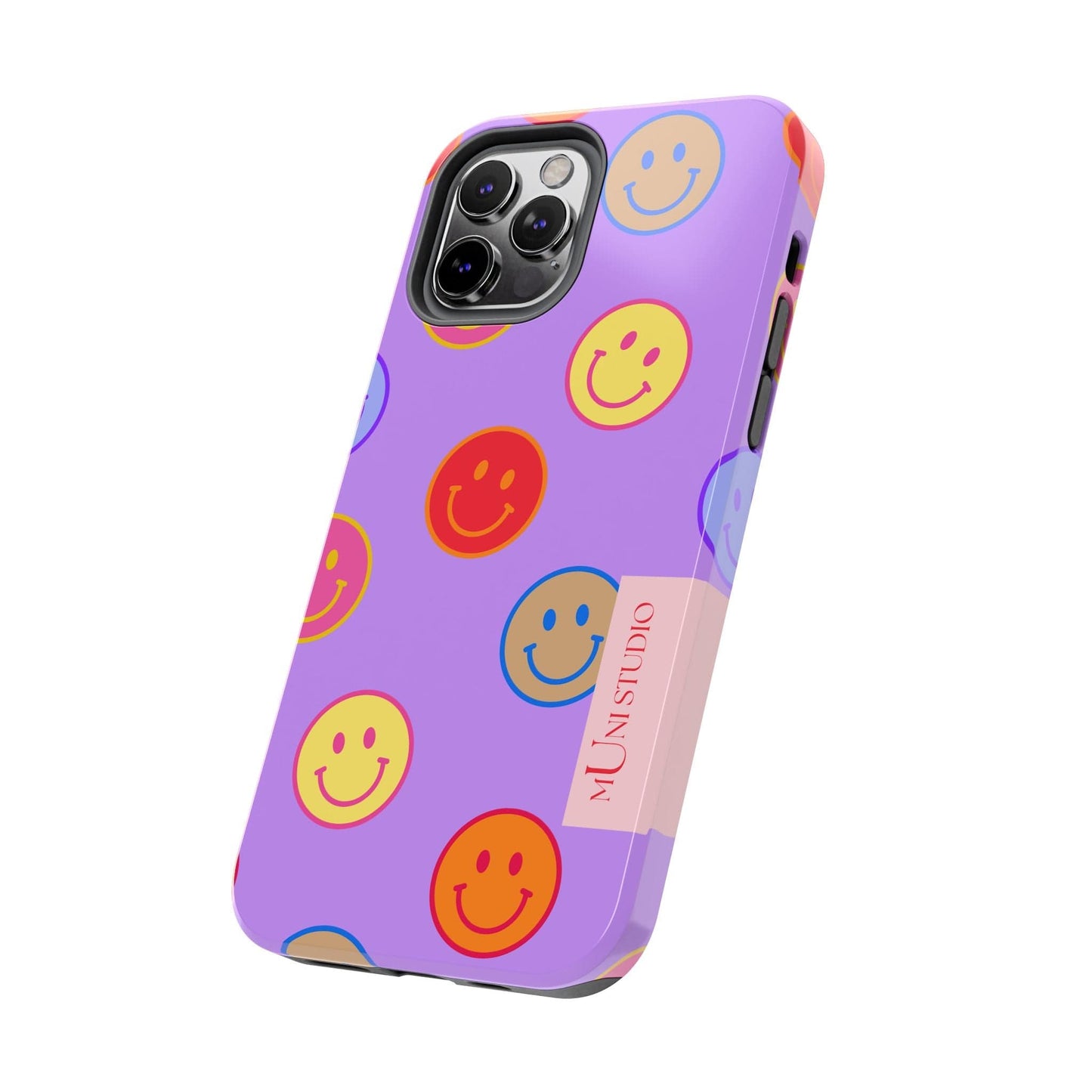 LAVENDER SMILEY, Tough Phone Case