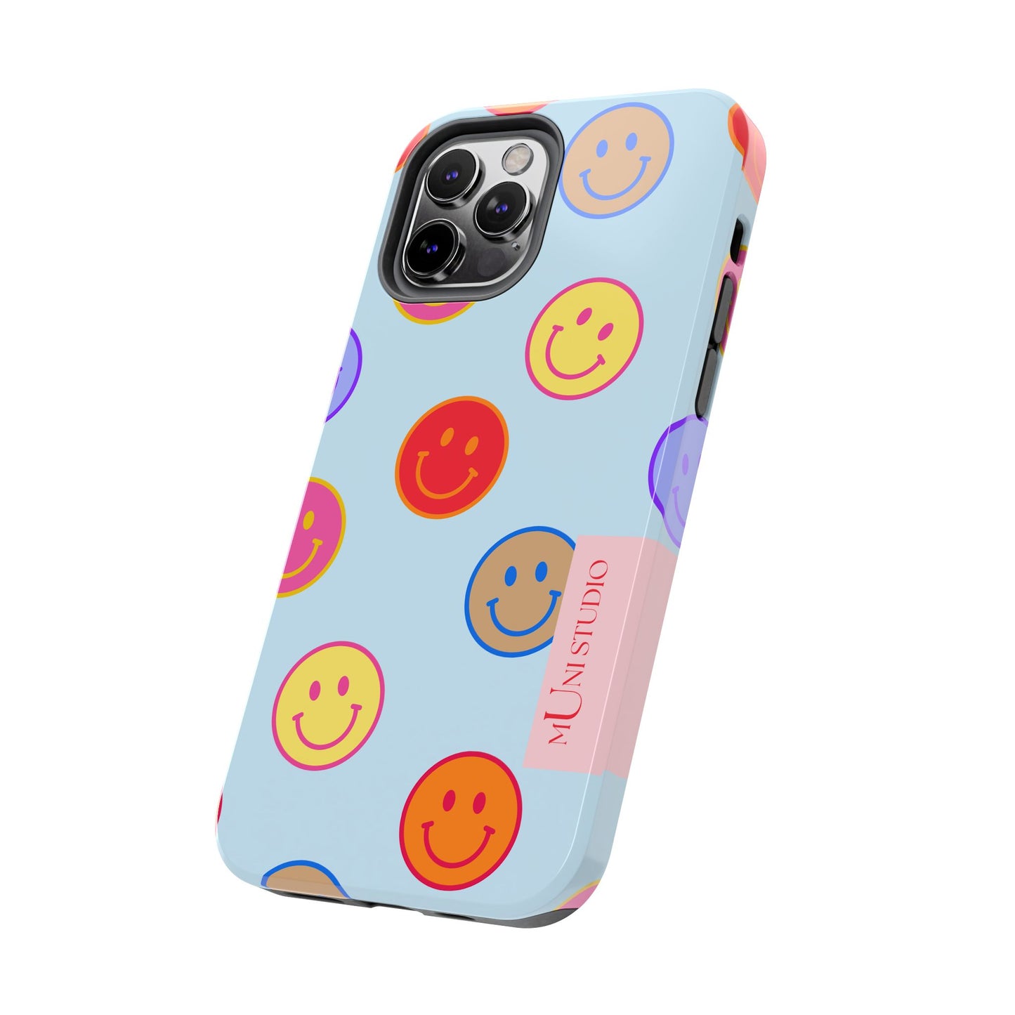 HORIZON BLUE SMILEY, Tough Phone Case