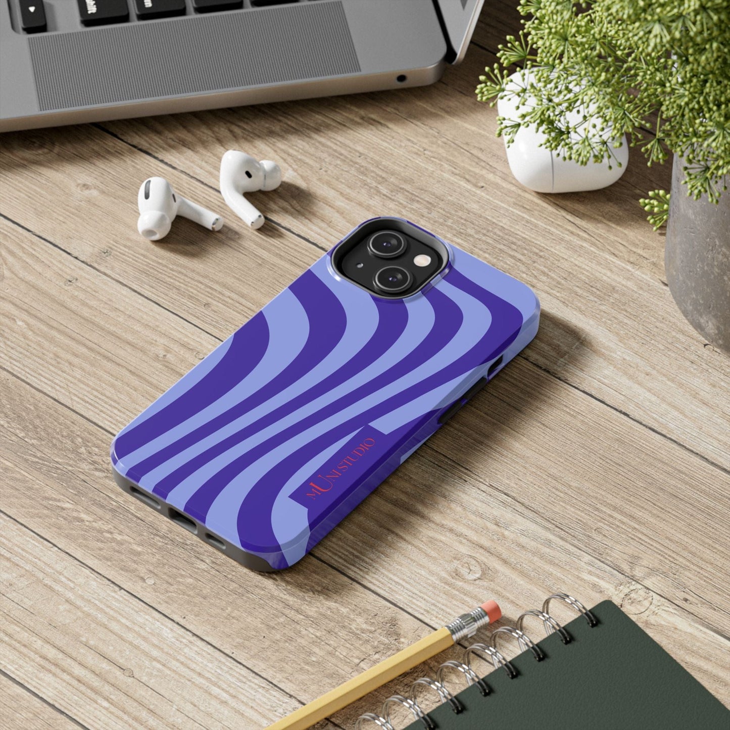 OCEAN SWIRL, Tough Phone Case