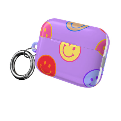 LAVENDER SMILEY AirPod Case