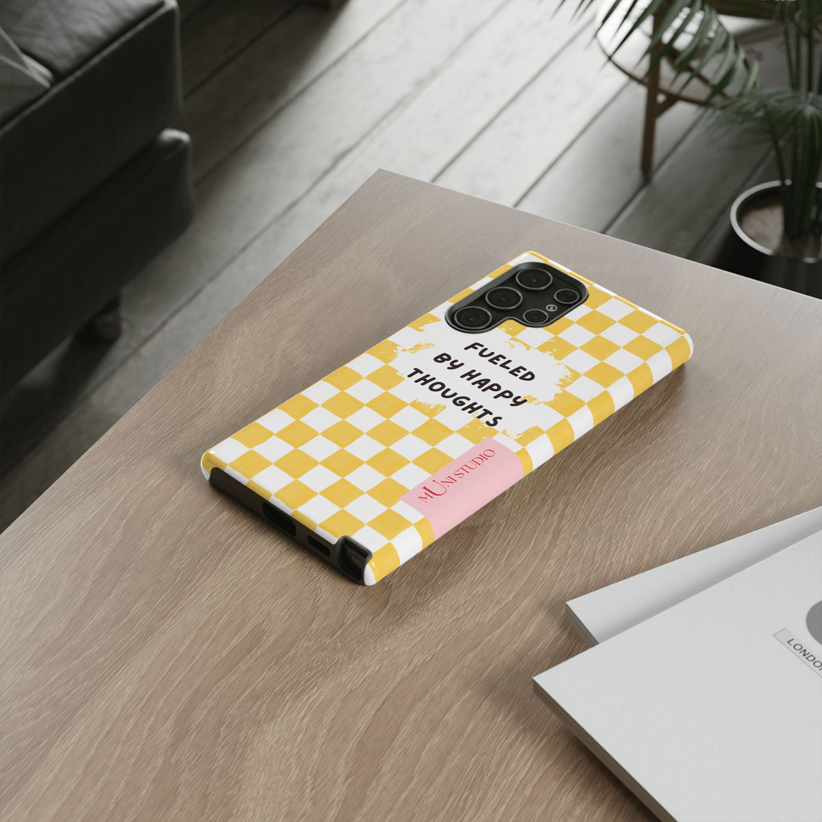 HAPPY, Tough Phone Case