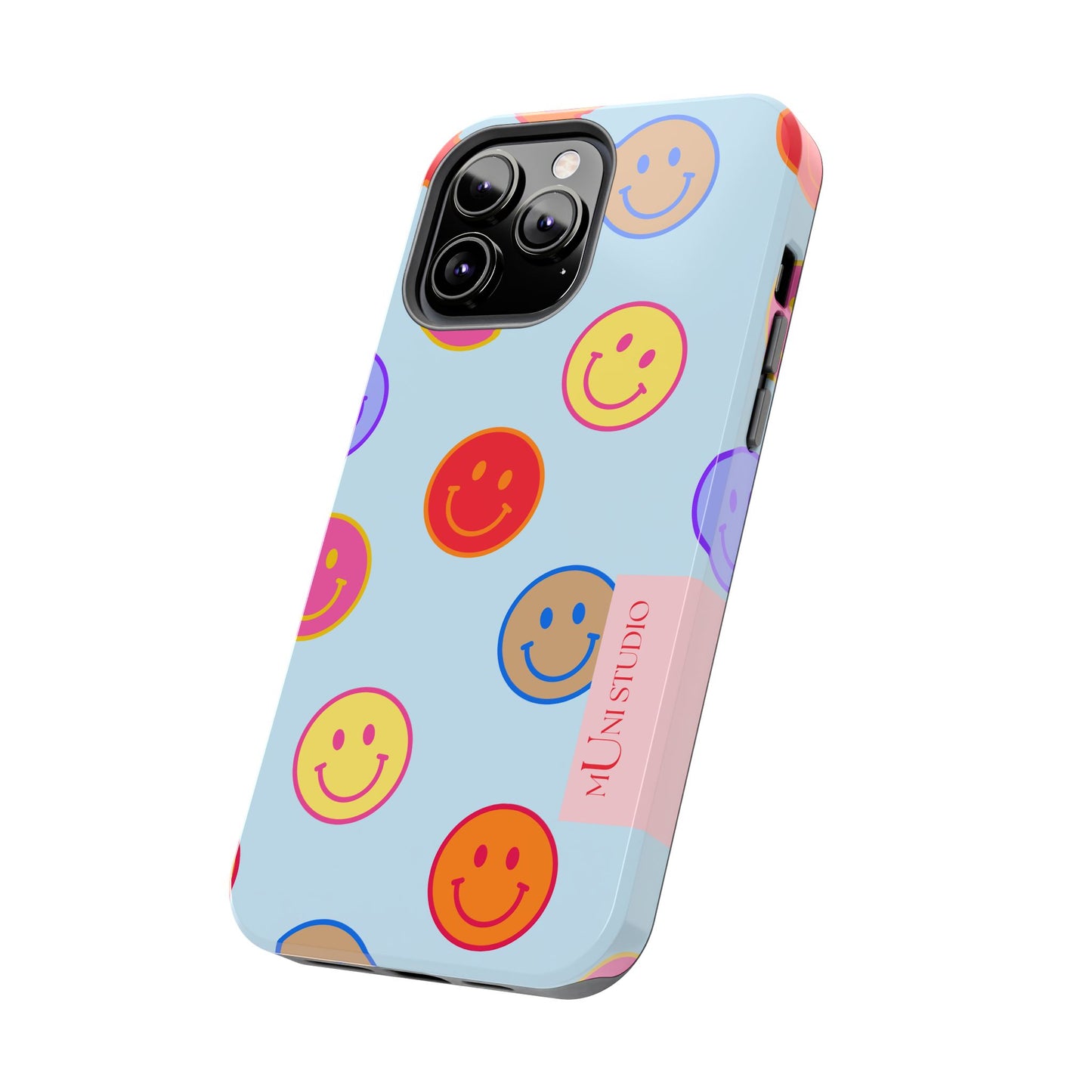 HORIZON BLUE SMILEY, Tough Phone Case