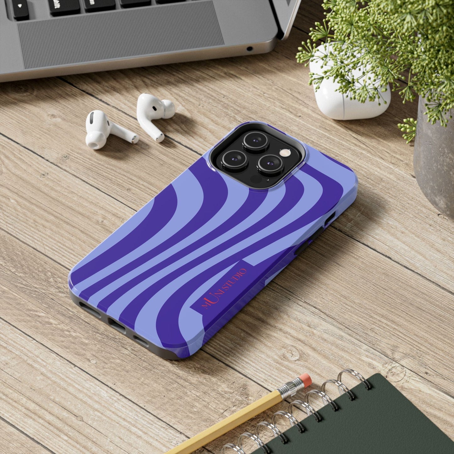 OCEAN SWIRL, Tough Phone Case