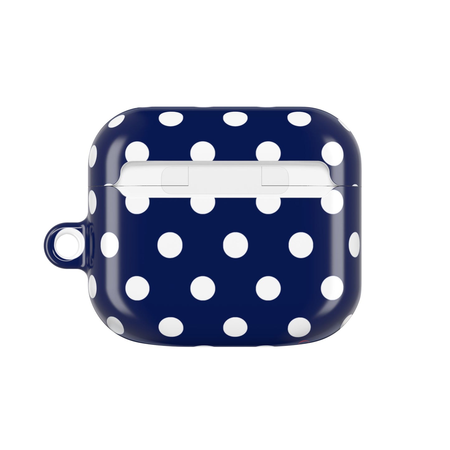 NAVY POLKA AirPod Case