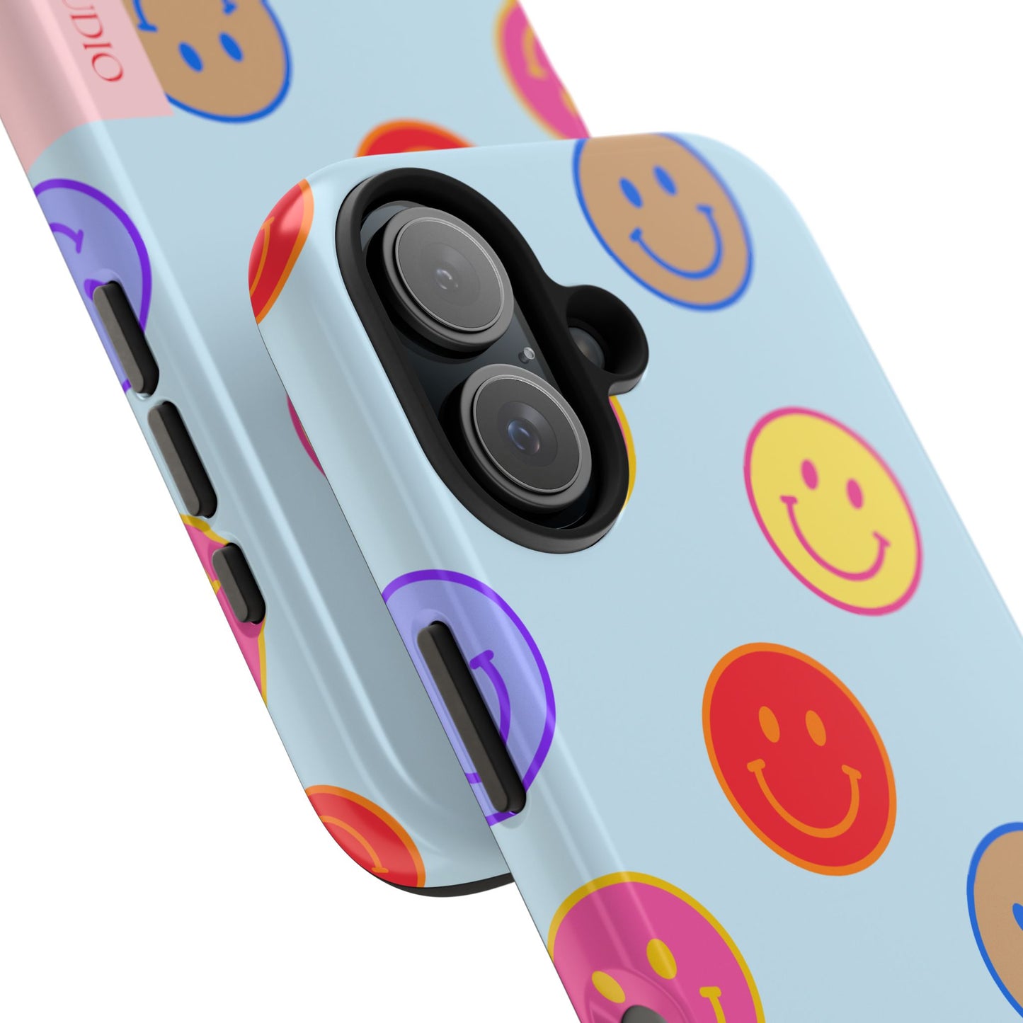 HORIZON BLUE SMILEY, Tough Phone Case