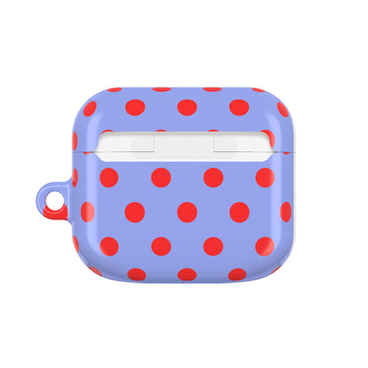 RED POLKA AirPod Case