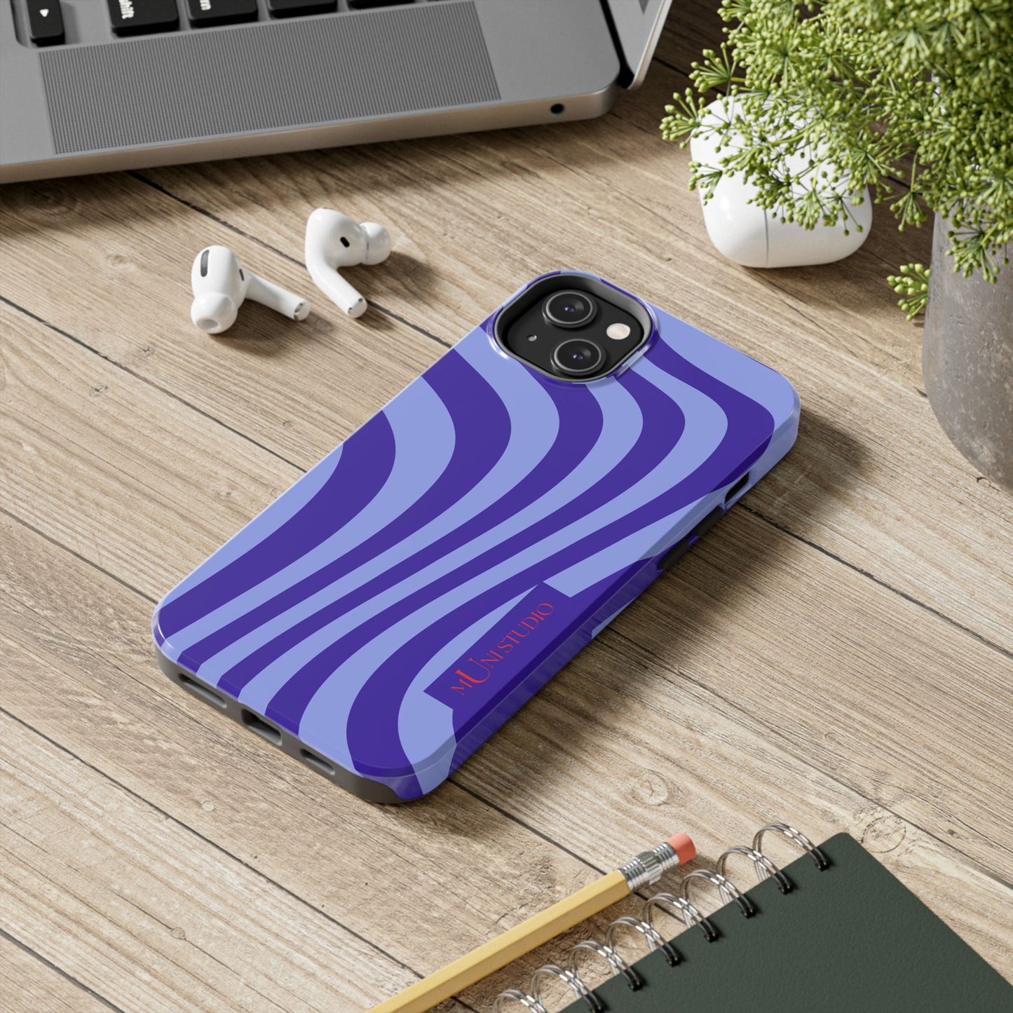 OCEAN SWIRL, Tough Phone Case