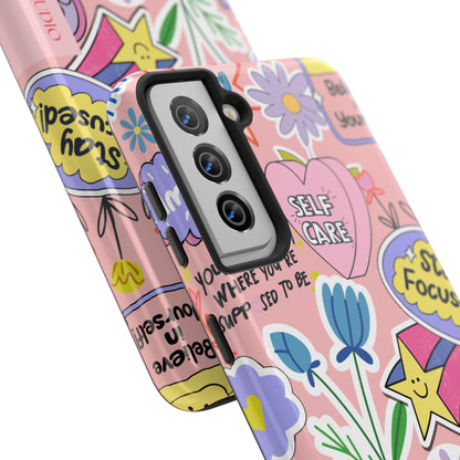 SELF CARE, Tough Phone Case