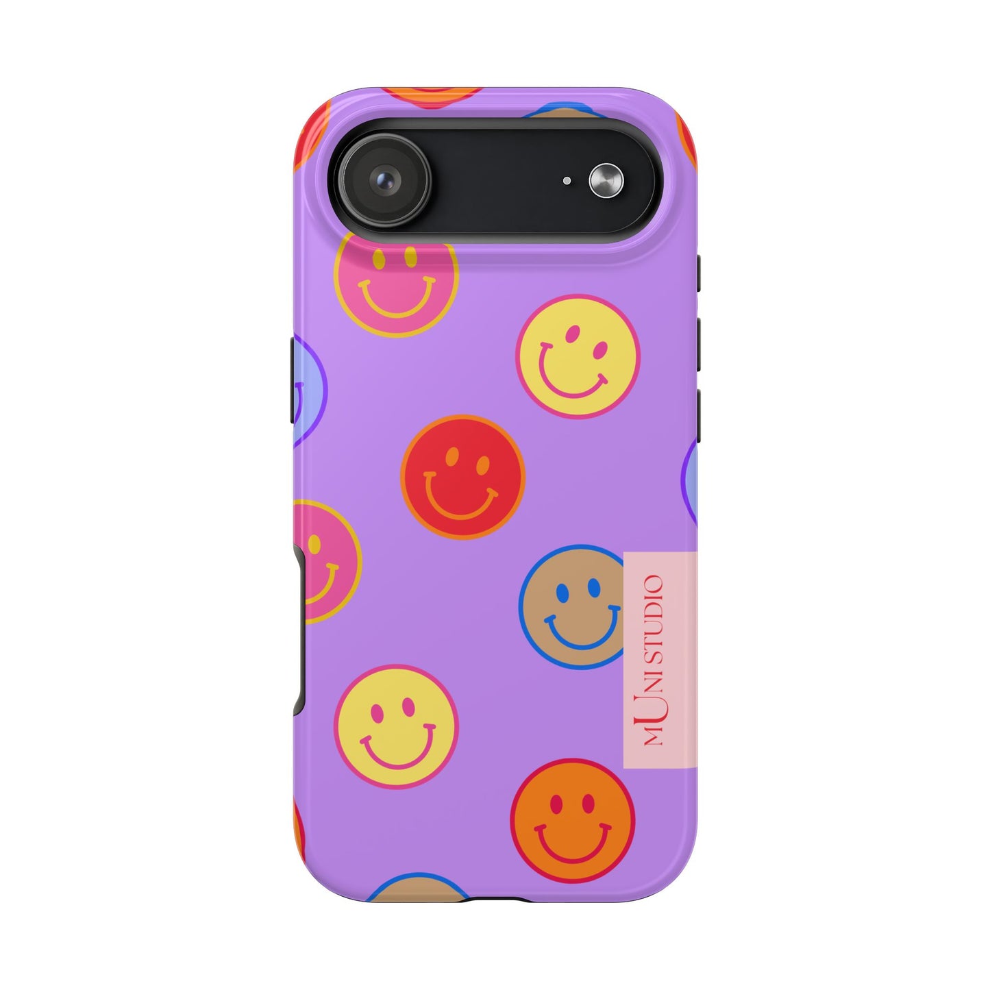LAVENDER SMILEY, Tough Phone Case