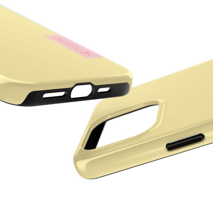 BUTTER YELLOW, Tough Phone Case