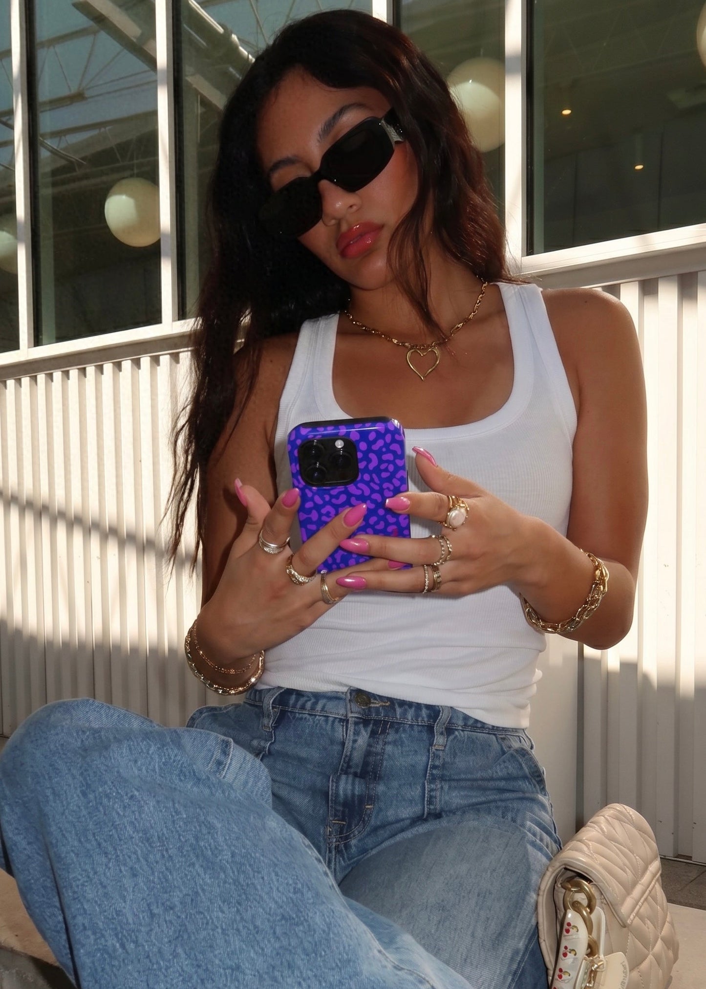 Muni Studio GISELE Tough Phone Case – lifestyle shot