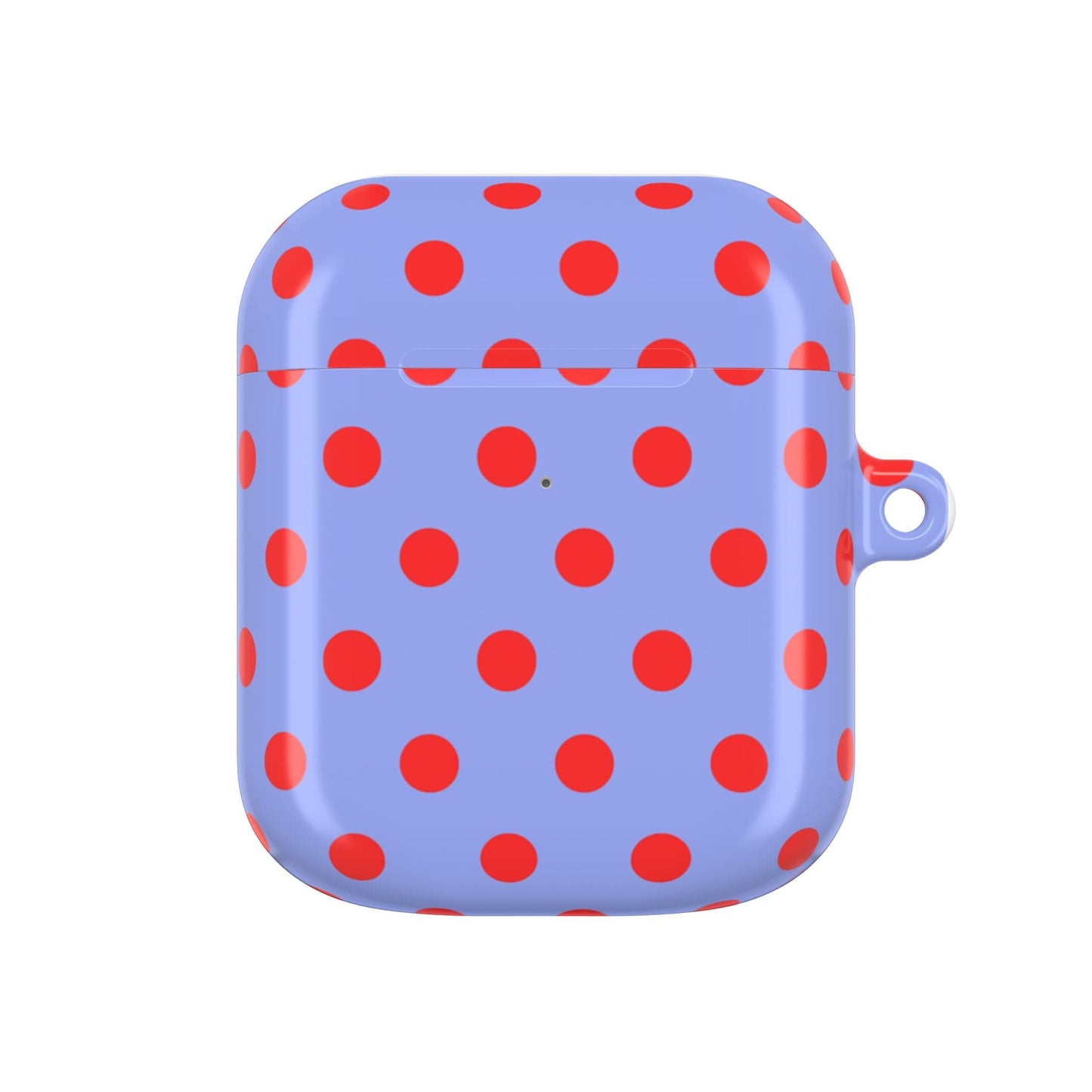 Muni Studio Accessories AirPods Gen 1 / White / Glossy RED POLKA AirPod Case