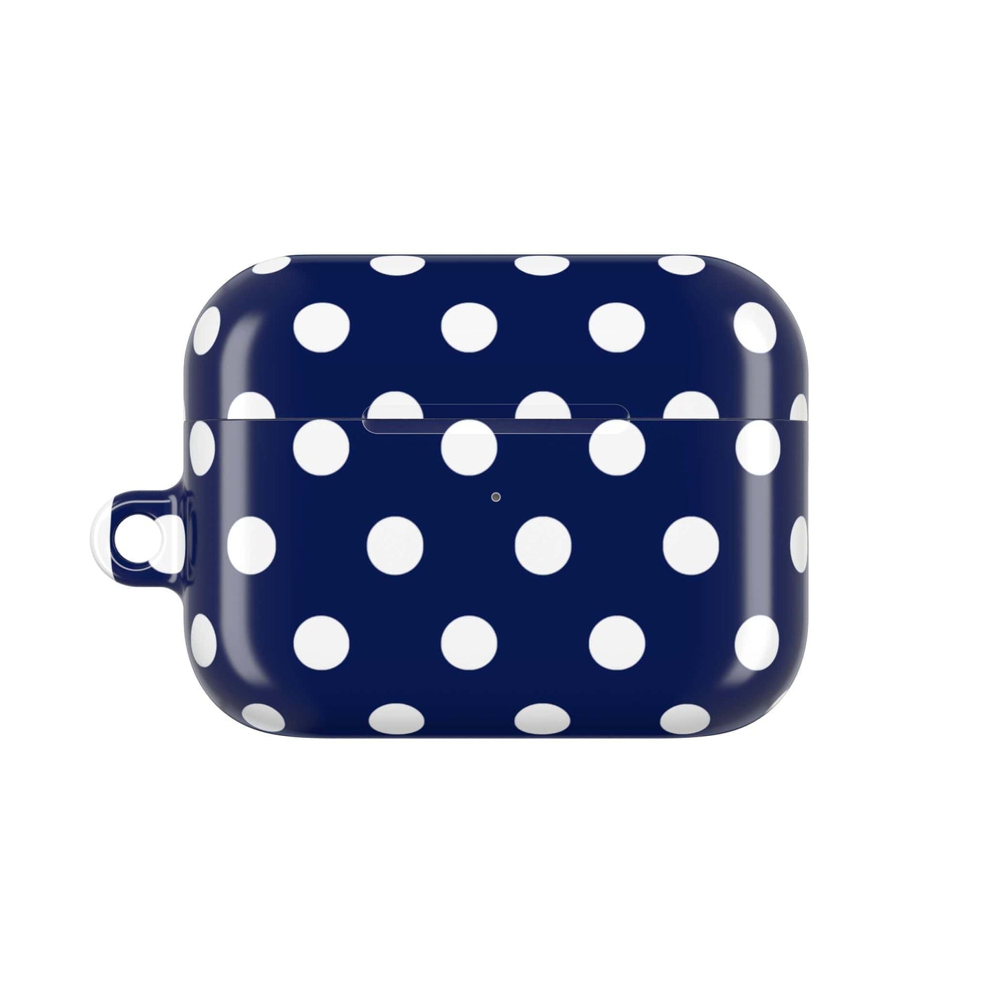 Muni Studio Accessories AirPods Pro Gen 2 / White / Glossy NAVY POLKA AirPod Case