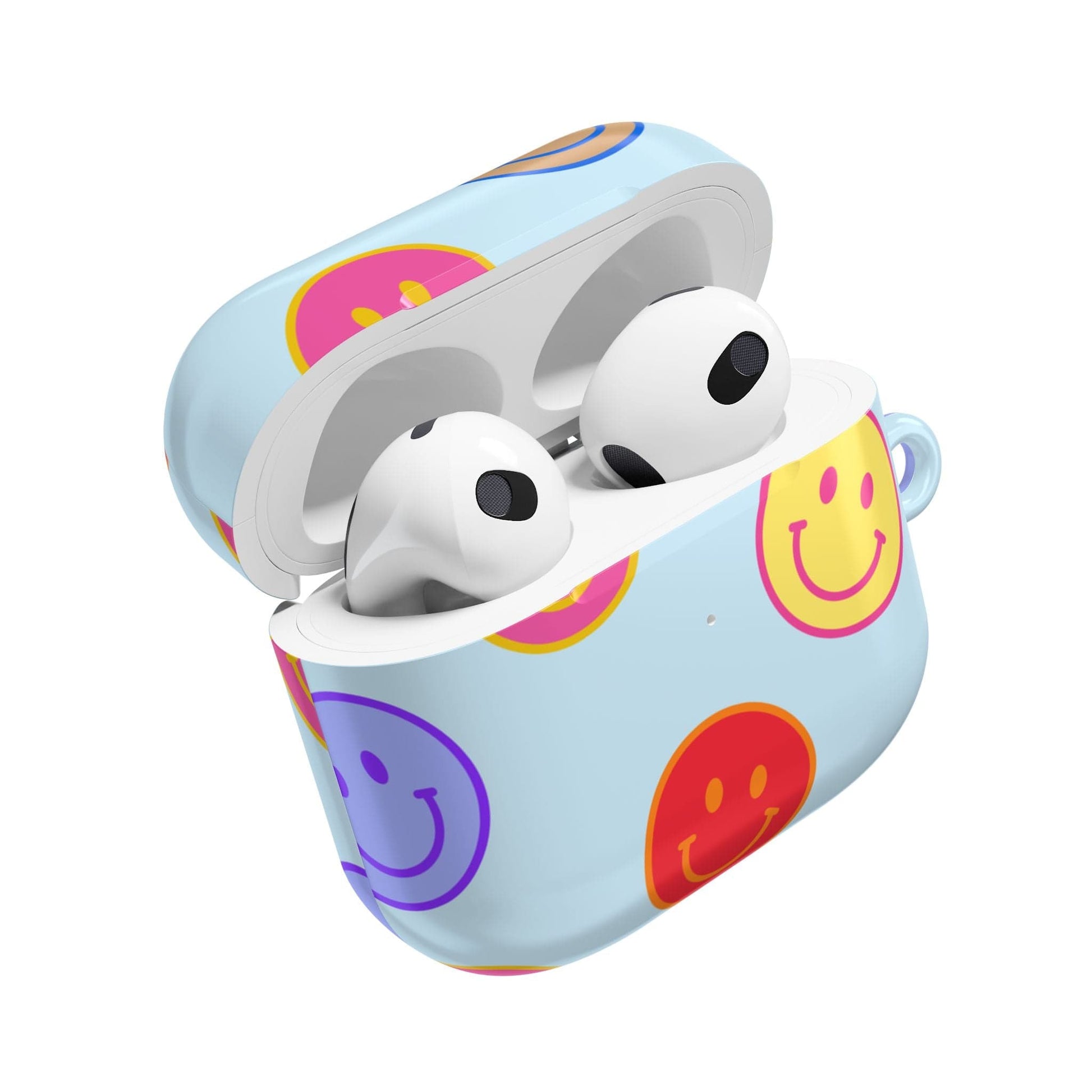 Muni Studio Accessories HORIZON BLUE SMILEY AirPod Case