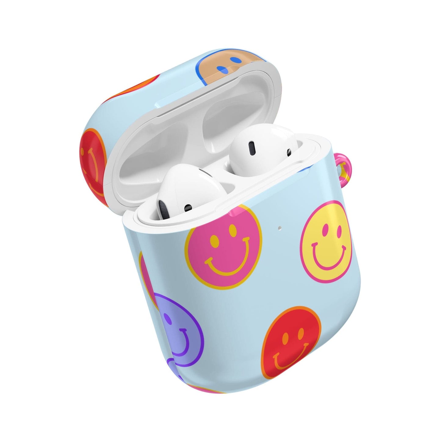 Muni Studio Accessories HORIZON BLUE SMILEY AirPod Case