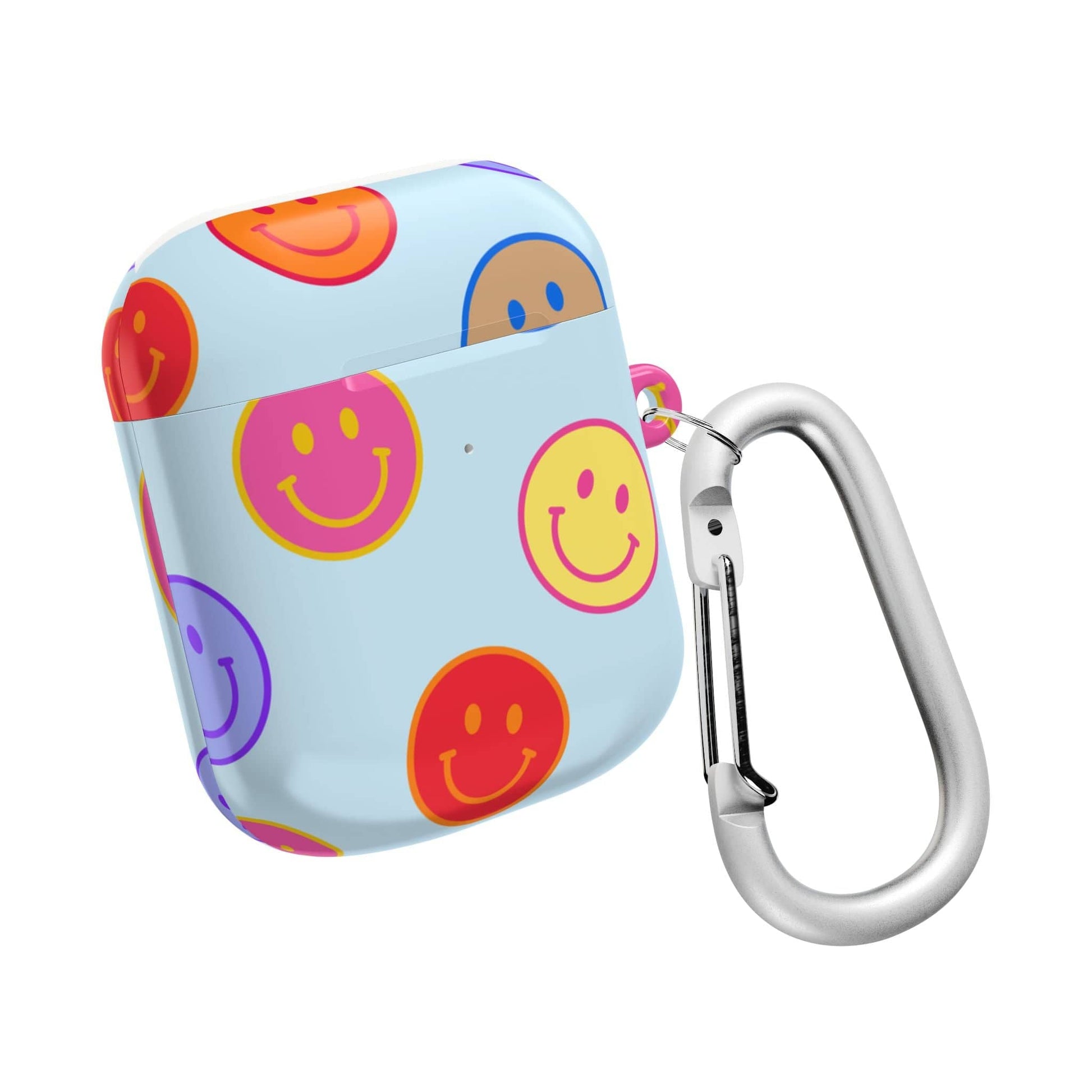 Muni Studio Accessories HORIZON BLUE SMILEY AirPod Case