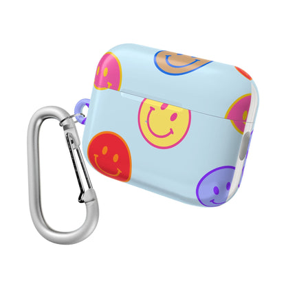 Muni Studio Accessories HORIZON BLUE SMILEY AirPod Case