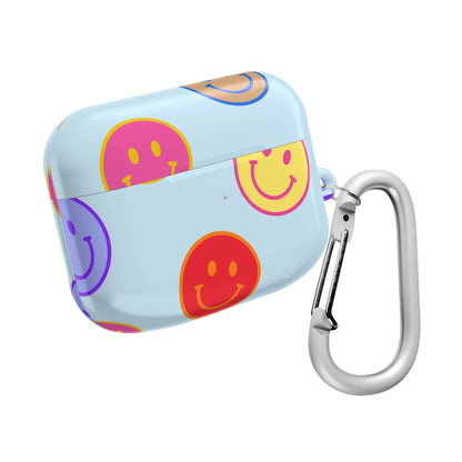 Muni Studio Accessories HORIZON BLUE SMILEY AirPod Case