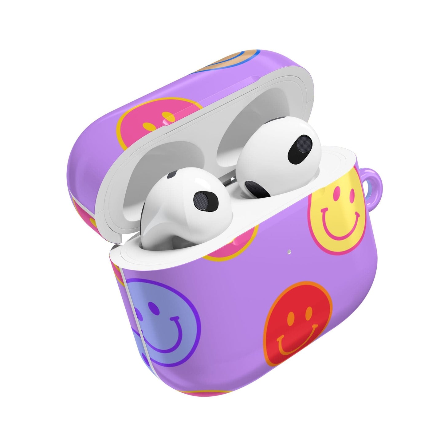 Muni Studio Accessories LAVENDER SMILEY AirPod Case