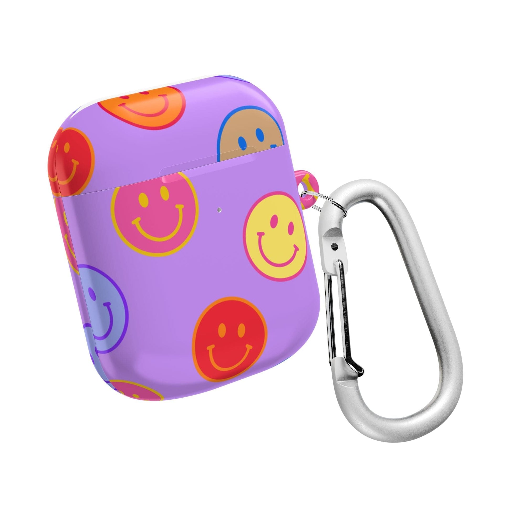 Muni Studio Accessories LAVENDER SMILEY AirPod Case