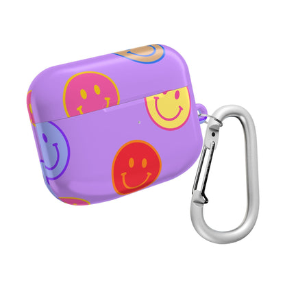 Muni Studio Accessories LAVENDER SMILEY AirPod Case