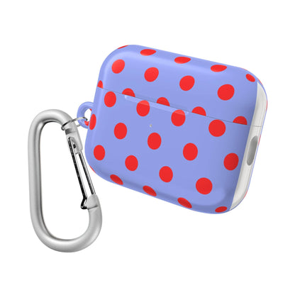 Muni Studio Accessories RED POLKA AirPod Case