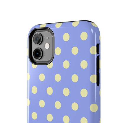 Muni Studio Phone Case BUTTER POLKA, Tough Phone Case