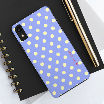 Muni Studio Phone Case BUTTER POLKA, Tough Phone Case