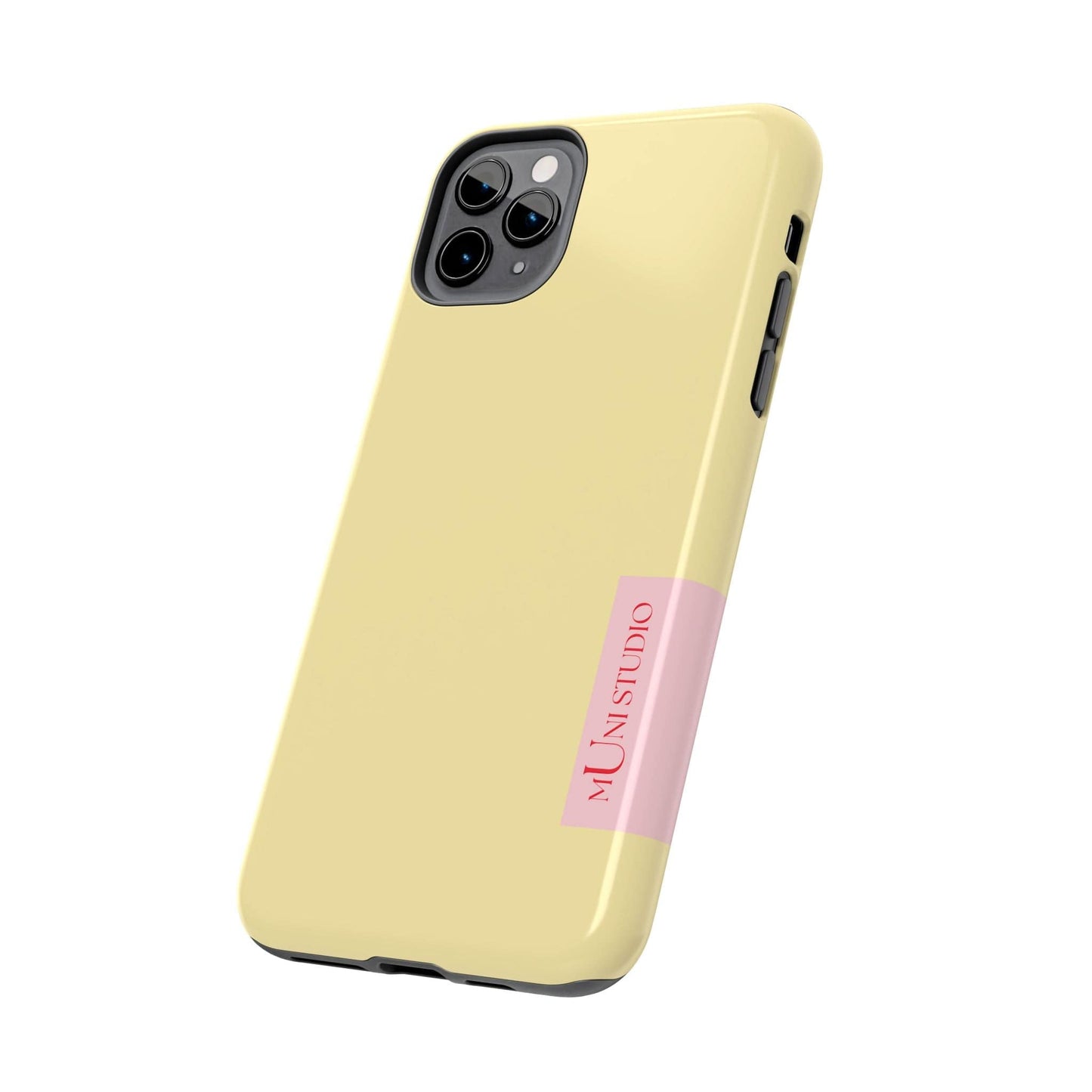 Muni Studio Phone Case BUTTER YELLOW, Tough Phone Case