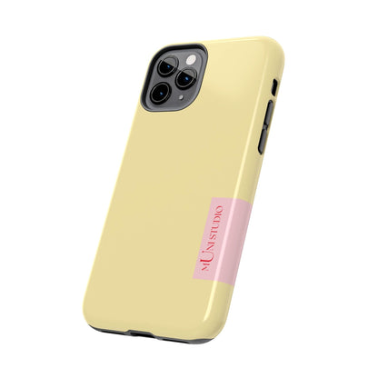Muni Studio Phone Case BUTTER YELLOW, Tough Phone Case